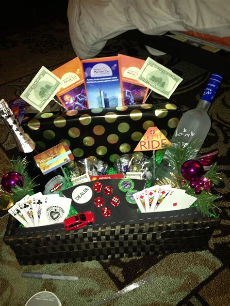 gambling gift basket ideas.